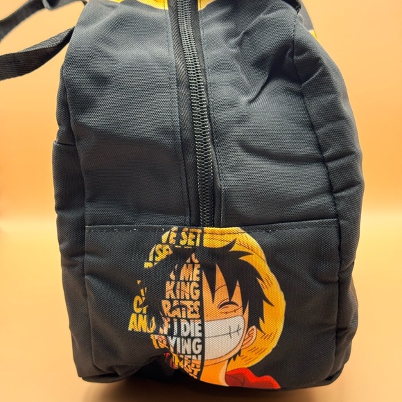 Anime Graphic Lunch Bag - Black - Picture 2 of 5